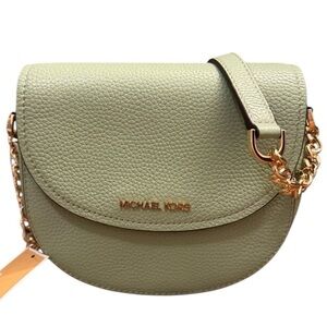 Michael Kors jet set half dome Crossbody bag,‎ atom green​